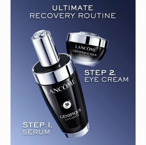 LANCOME Genifique Ultimate SET: 1oz / 30ml SERUM + 20ml EYE CREAM